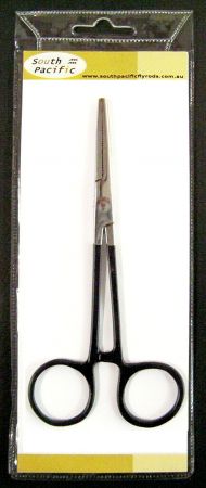 Forceps - Black Handle Straight